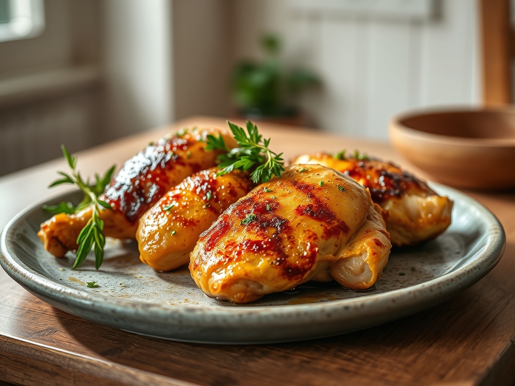 Freshly prepared air frying chicken recipes