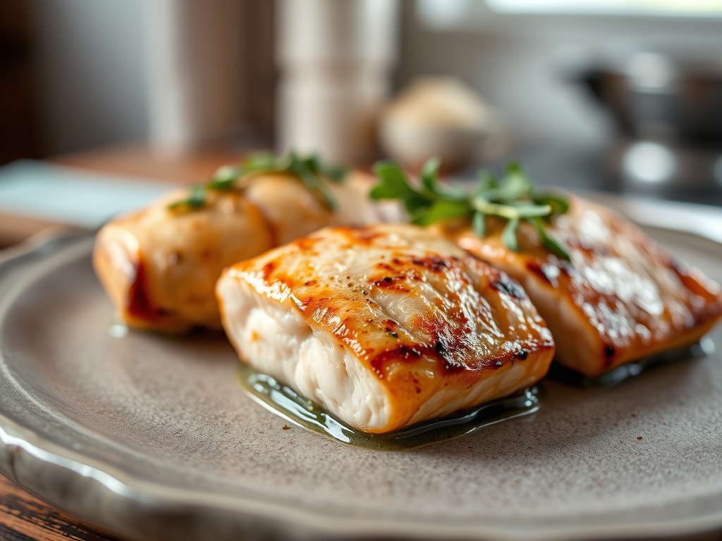 Freshly prepared chicken and salmon recipes