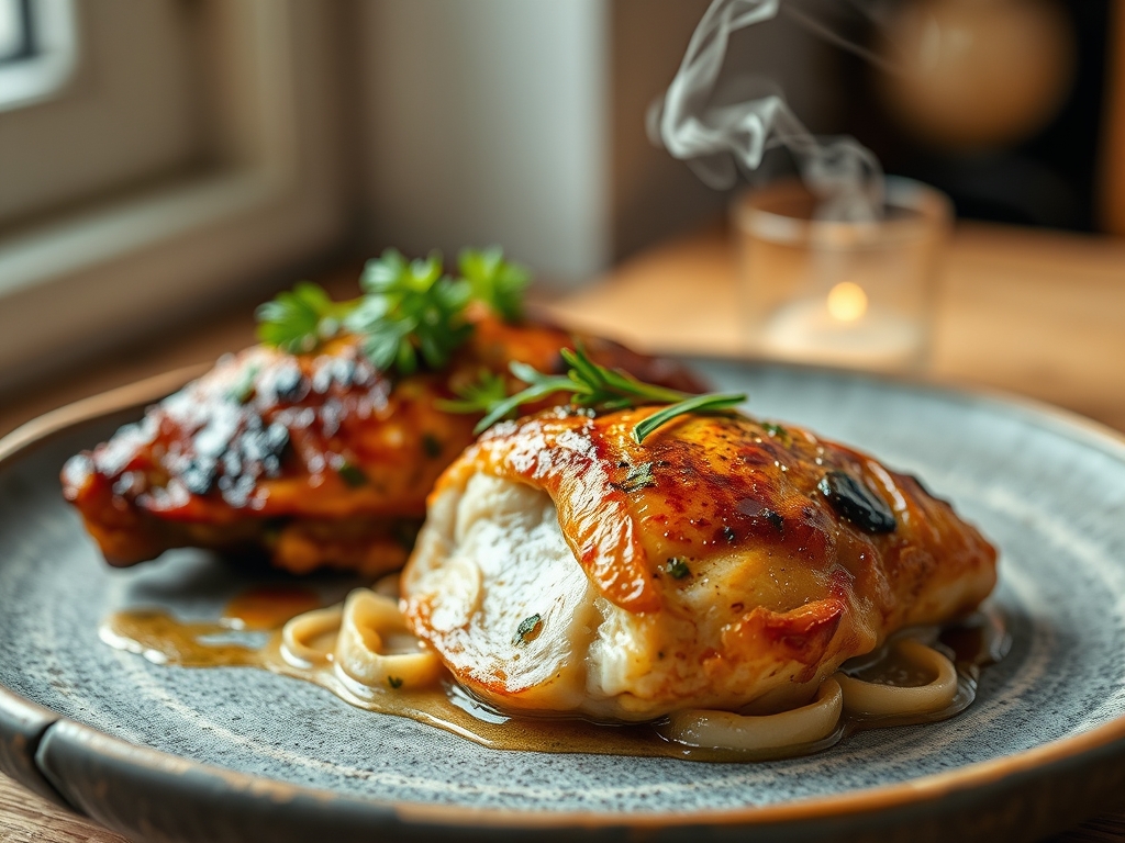 Freshly prepared chicken recipes fall