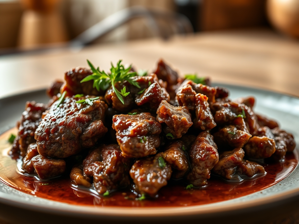 Freshly prepared delicious ground beef recipes