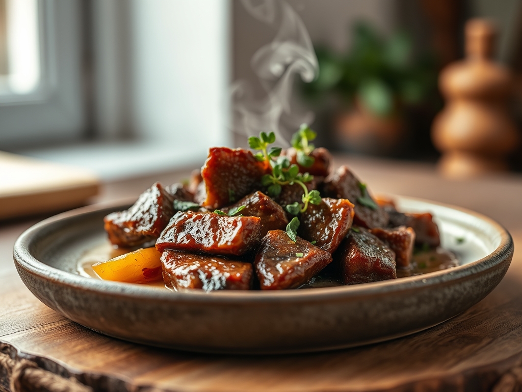 Freshly prepared easy beef recipes with few ingredients