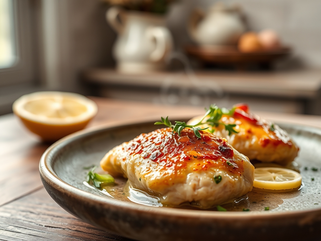 Freshly prepared easy lemon chicken recipes