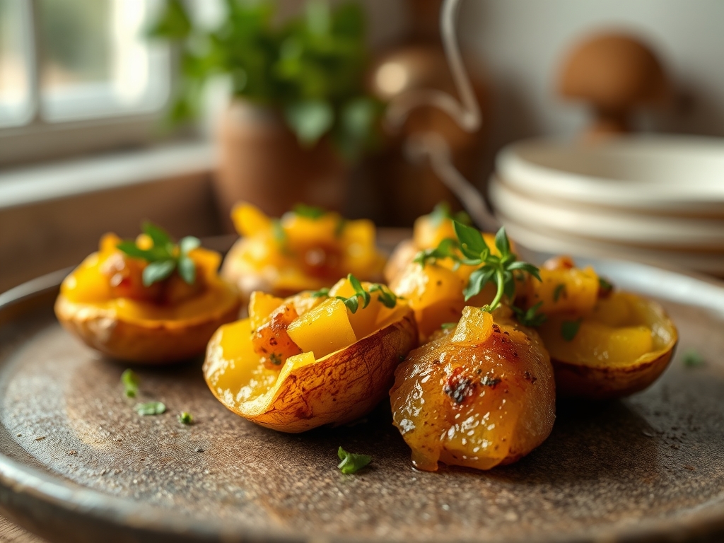 Freshly prepared jojo potato recipes