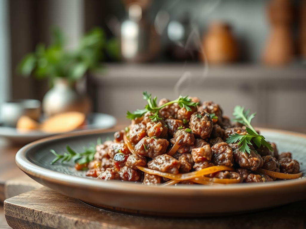 Freshly prepared low fat ground beef recipes