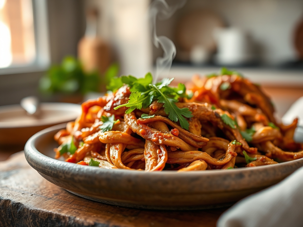 Freshly prepared mexican pulled chicken recipes