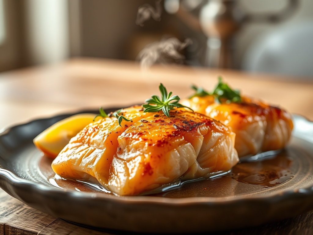 Freshly prepared peach salmon recipes
