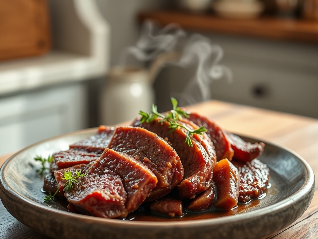 Freshly prepared slow cooked corned beef recipes