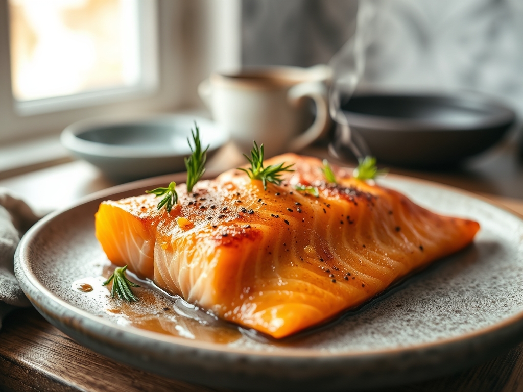 Freshly prepared smoked salmon recipes for lunch